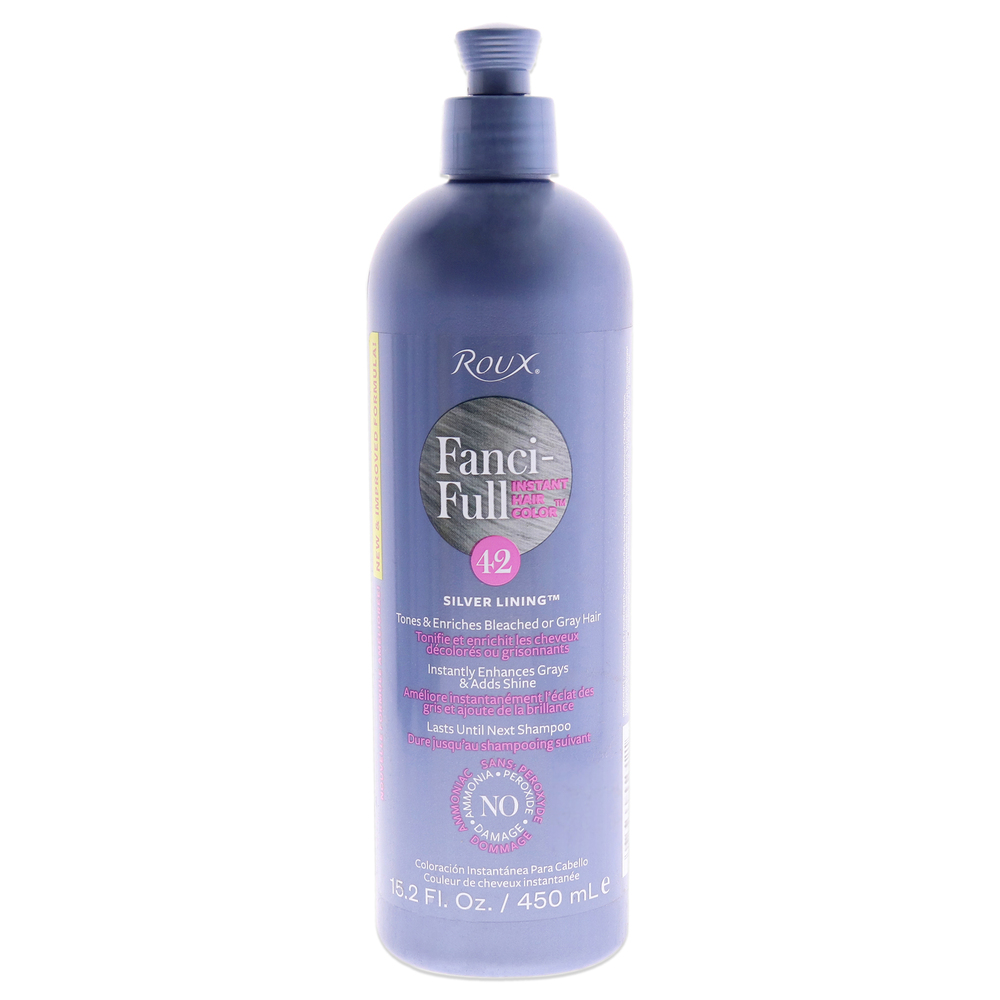Fanci-Full Rinse Instant Hair Color - 42 Silver Lining by Roux Unisex 15.2 oz